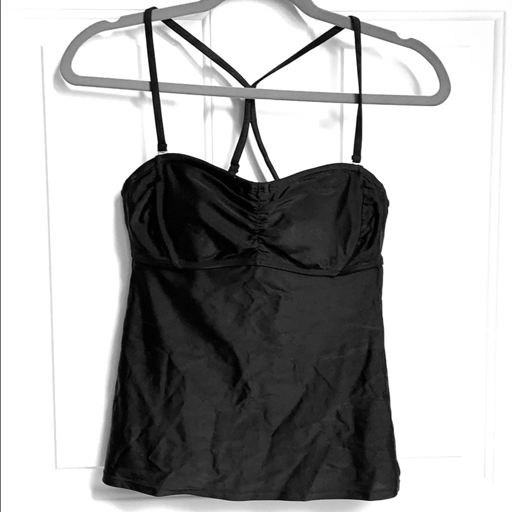 NWT Athleta bandeau tankini Sz 34 b/c